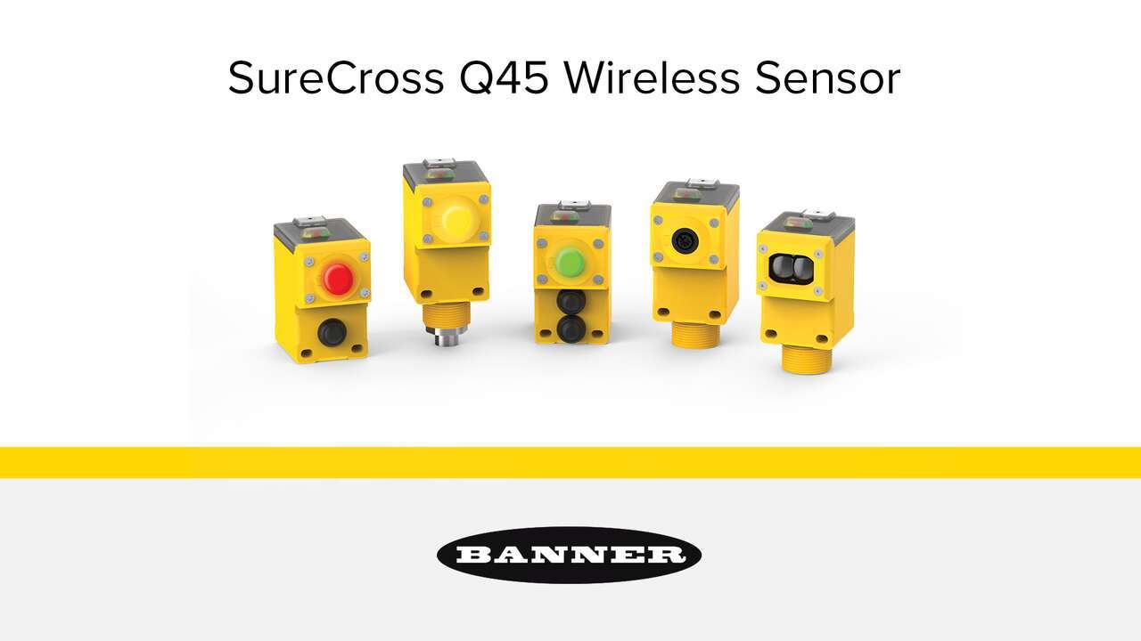 Innovations In Wireless Surecross Q45 Wireless Sensor