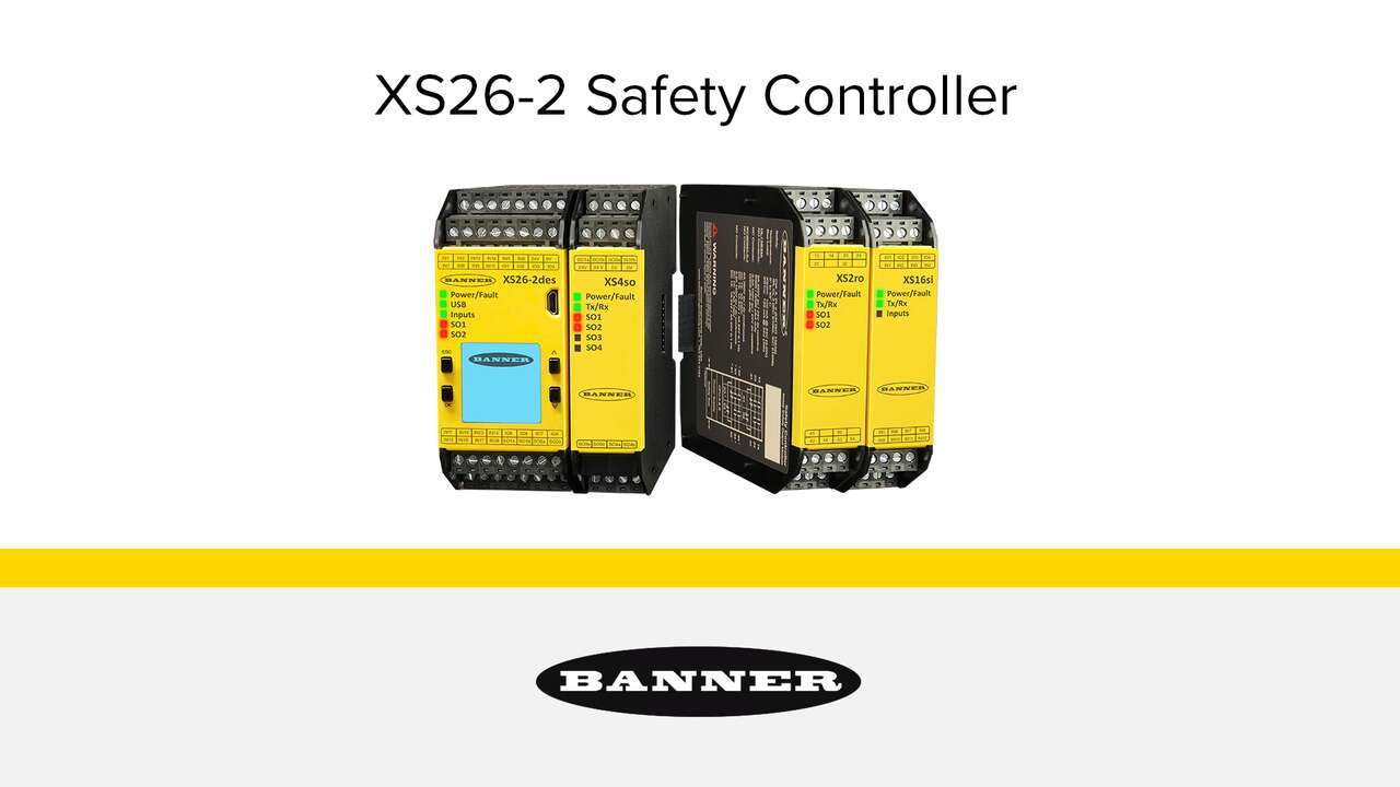 XS262 Expandable Safety Controller [Video]