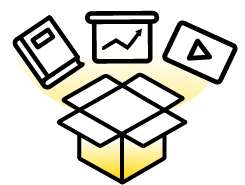 product launch kit icon
