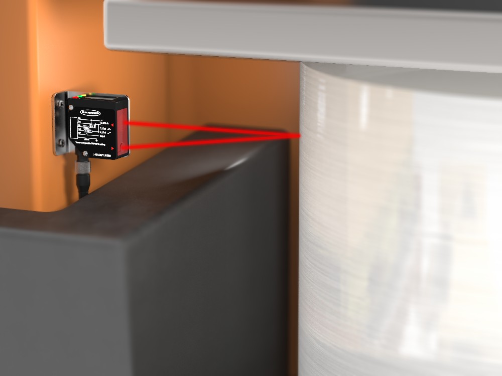 Sensor De Rolo Diâmetro do Rolo e Controle de Tensão