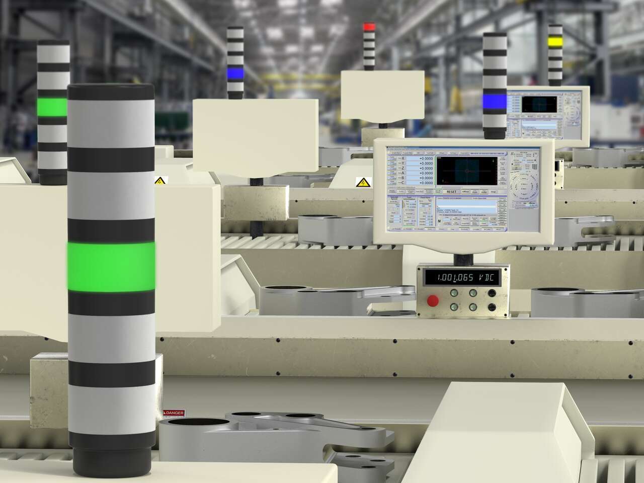 TL50 CNC machine indication