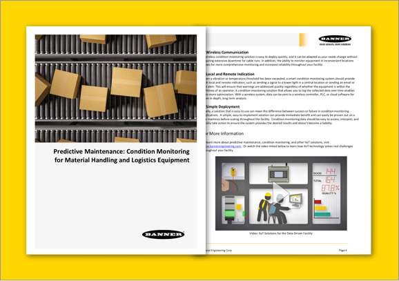 material handling whitepaper spread