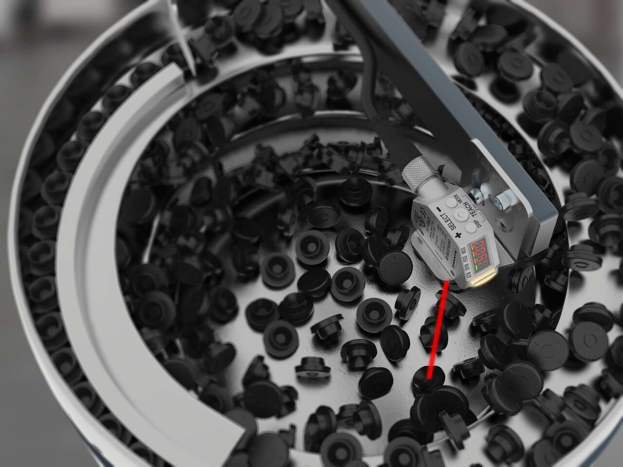 Q4X sensor detects very dark parts