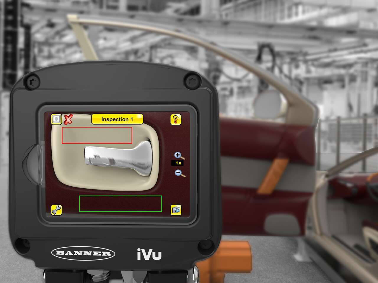 iVu Color Car Door Color Swatch Fail ivu color sensor detects the wrong color trim on a car door