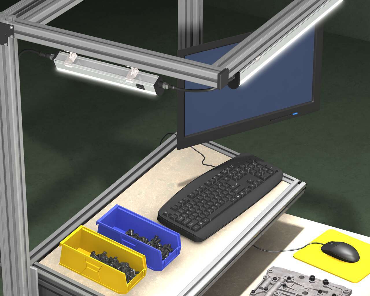 workstation lighting