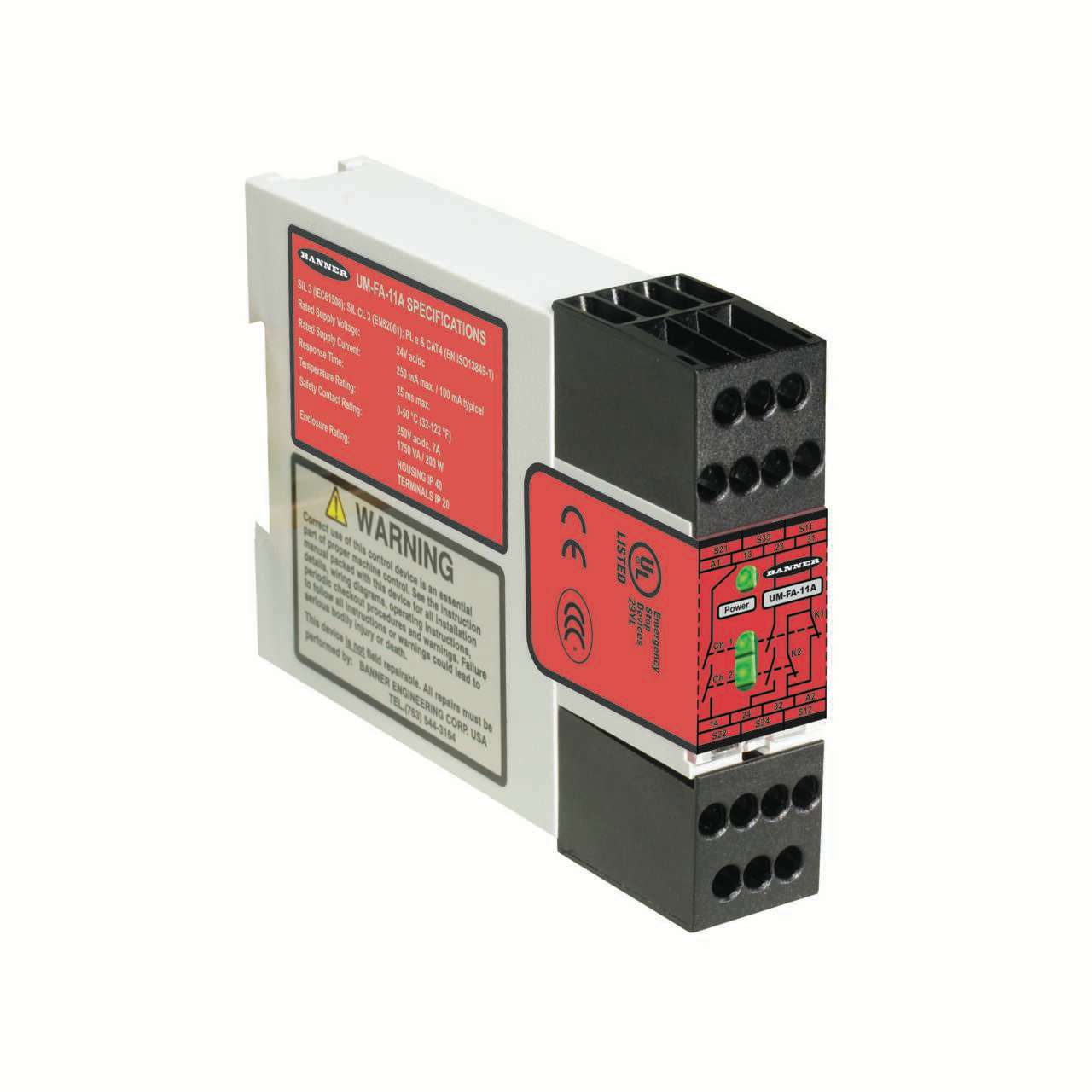 Universal Input Safety Relays