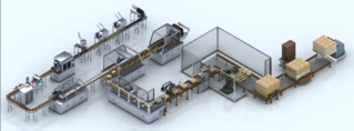 Food Packaging Line Automated Industrial Solutions