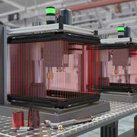 Small Assembly Station Protection with Light Curtains
