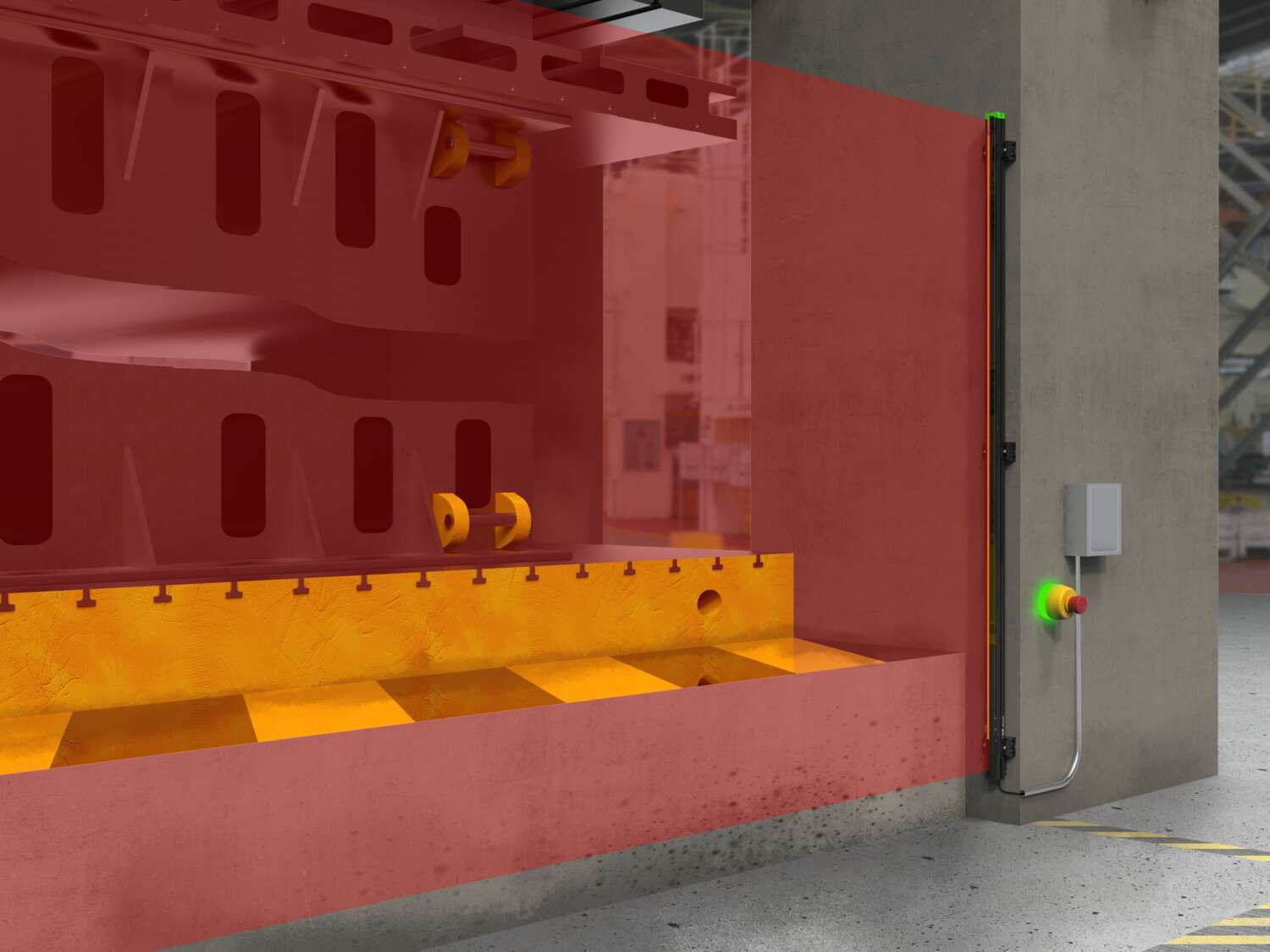 S4B Guarding Large Stamping Press