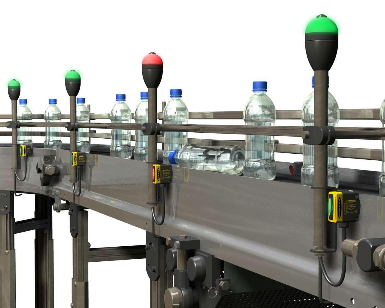 Devrilmiş Bir Şişeyi Algılama ve Varlığını Bildirme