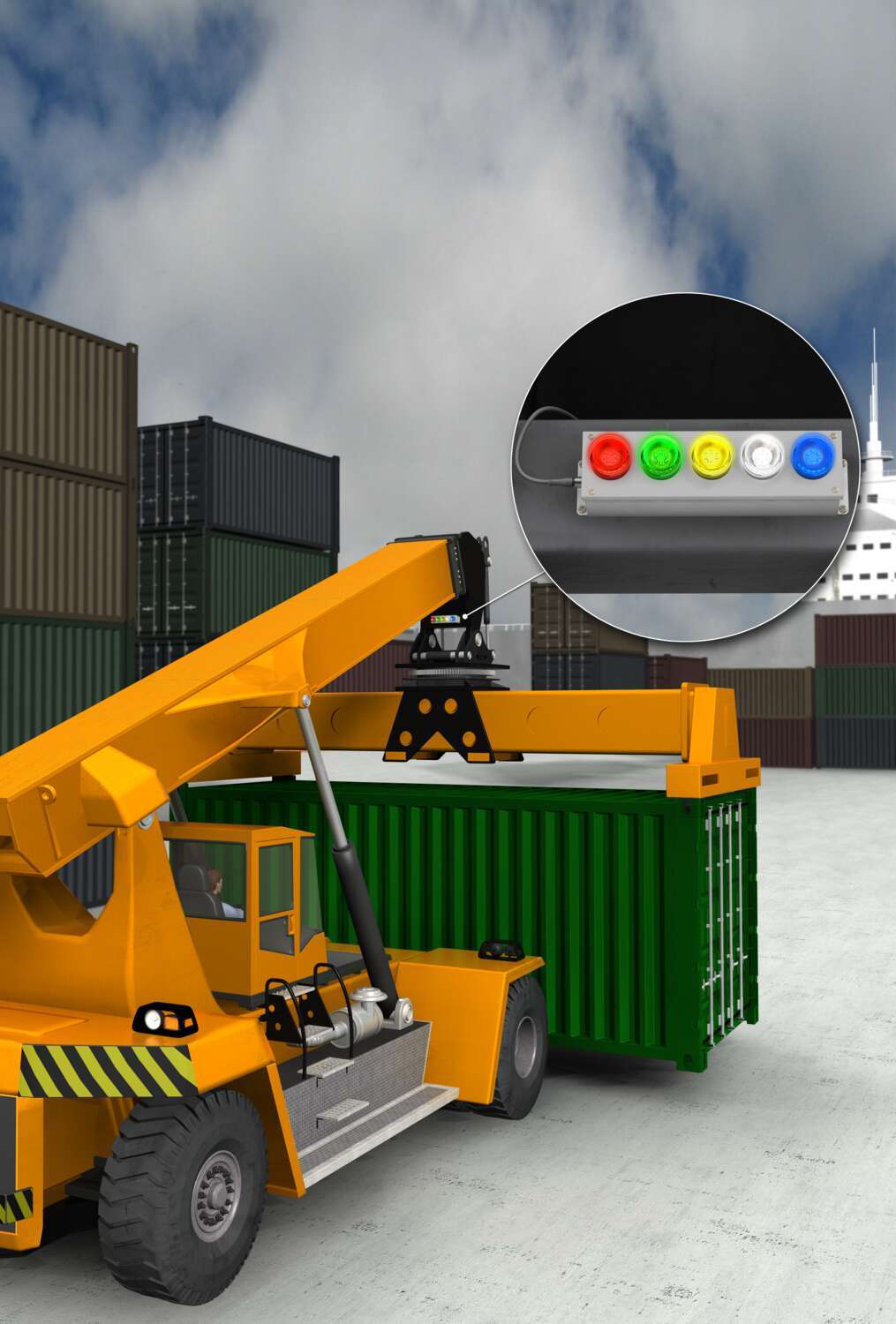 Reach Stacker Status