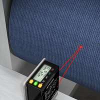 Roll Diameter Measurement of Dark Material 