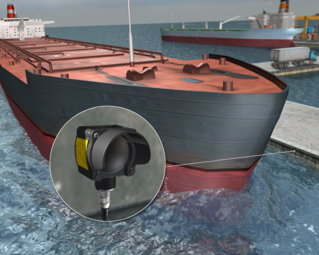 Monitoring Traffic and Collision Avoidance of Ships at a Harbor