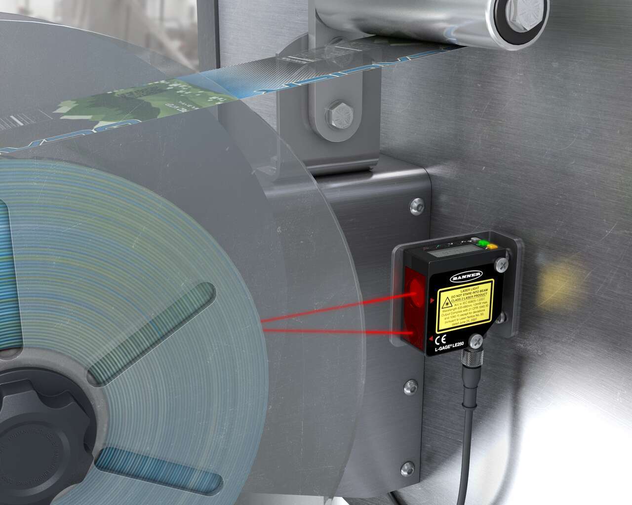 Banner Engineering L-GAGE® Dual Discrete Laser Sensors Provide Superior Performance for Challenging Applications