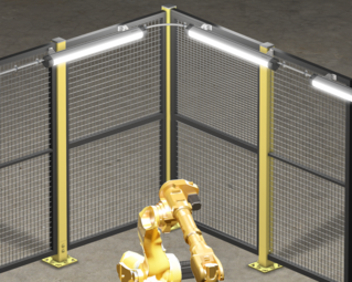 Robot Çalışma Hücresi Aydınlatması