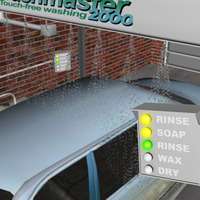 Indicación del Estado de Lavado de Autos Dentro de la Zona de Lavado