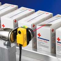 Package Inspection Using Diffuse-Mode Laser Sensors