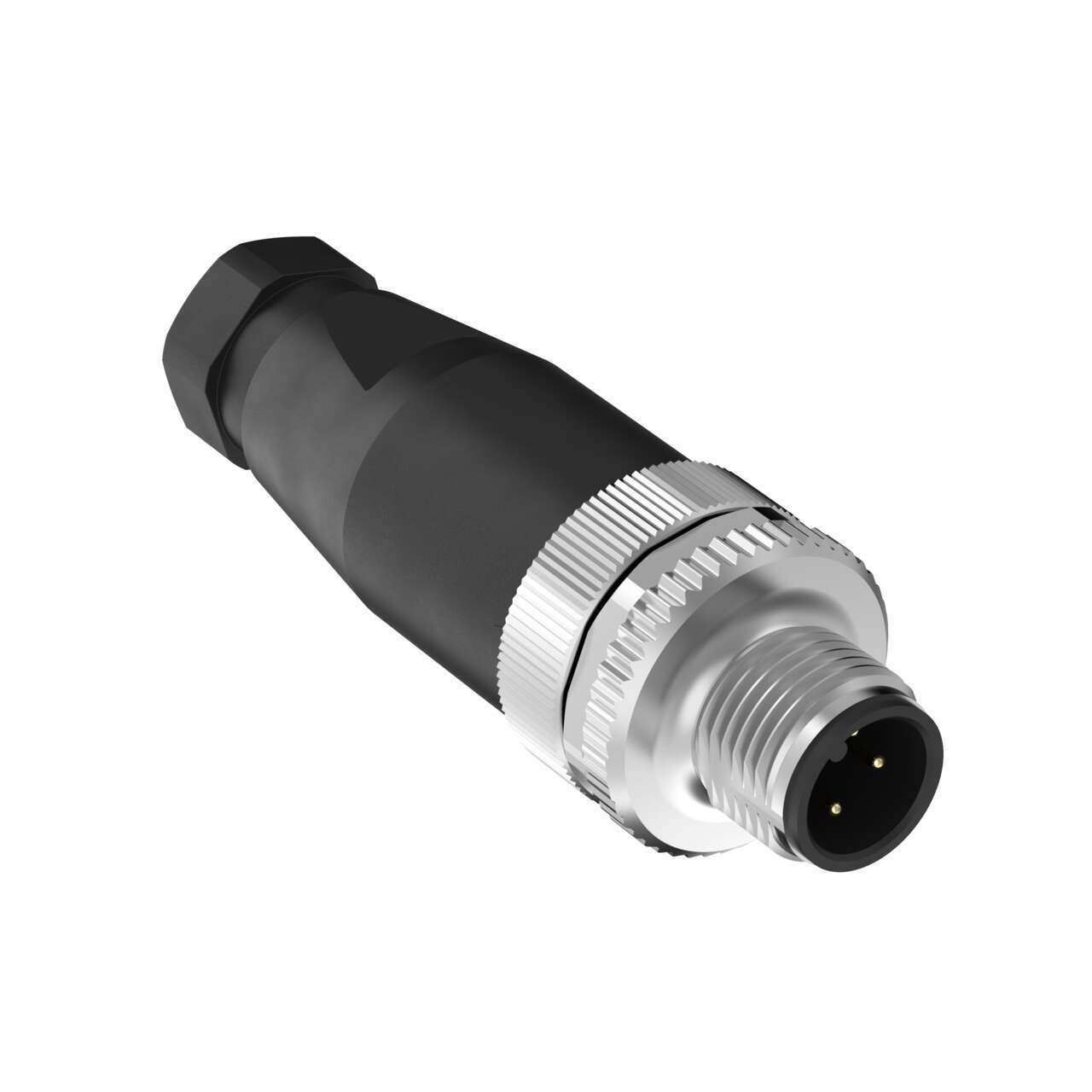 Conector M12 Macho BANNER BFW-M12M4-6X - Solución Conectividad Industrial