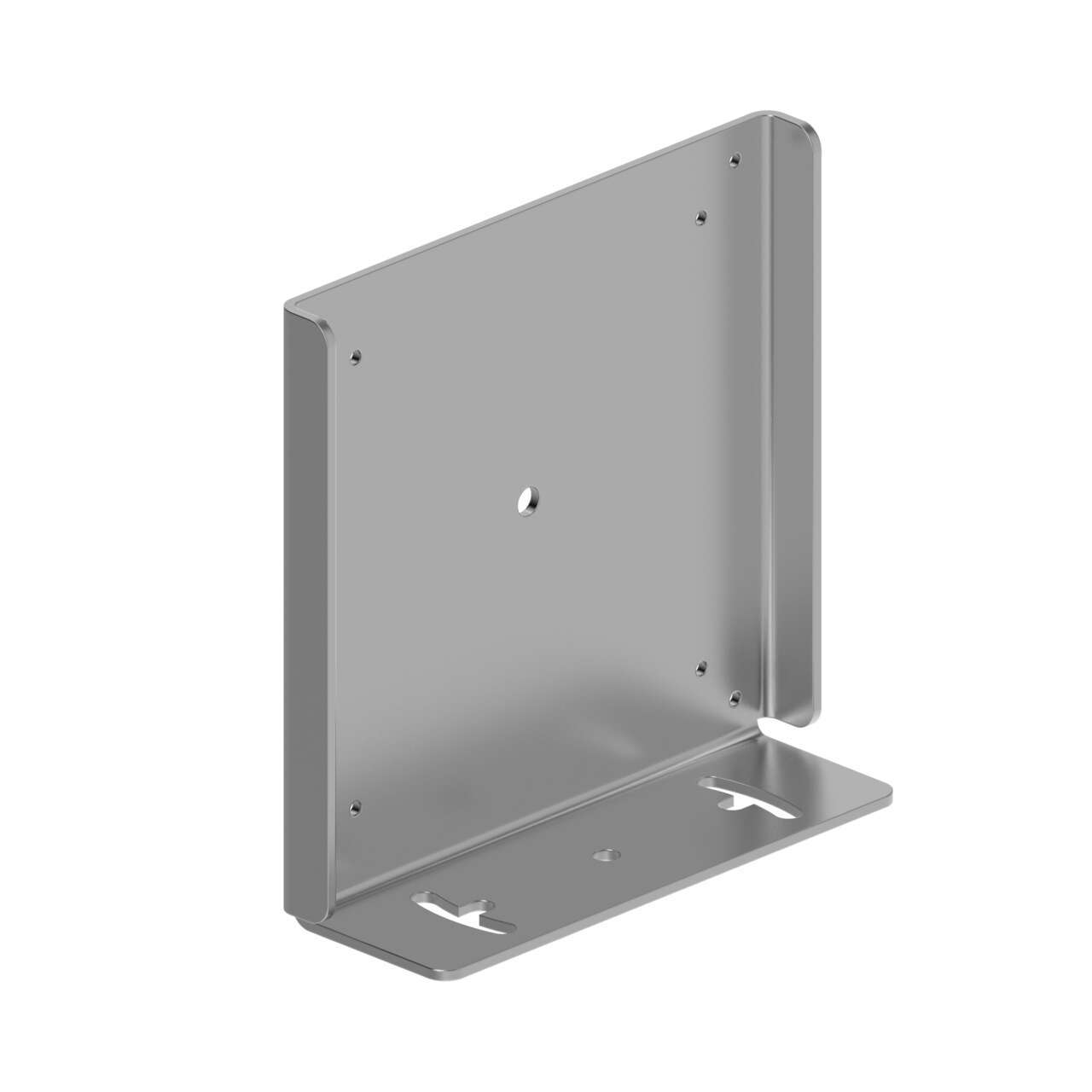 Image BRT-92X92C - Retroreflective Target: Square 92 x 92 mm; Reflectivity Factor: 3.0; Max. Temp.= 50 degrees C; Plastic - two screw holes for mounting