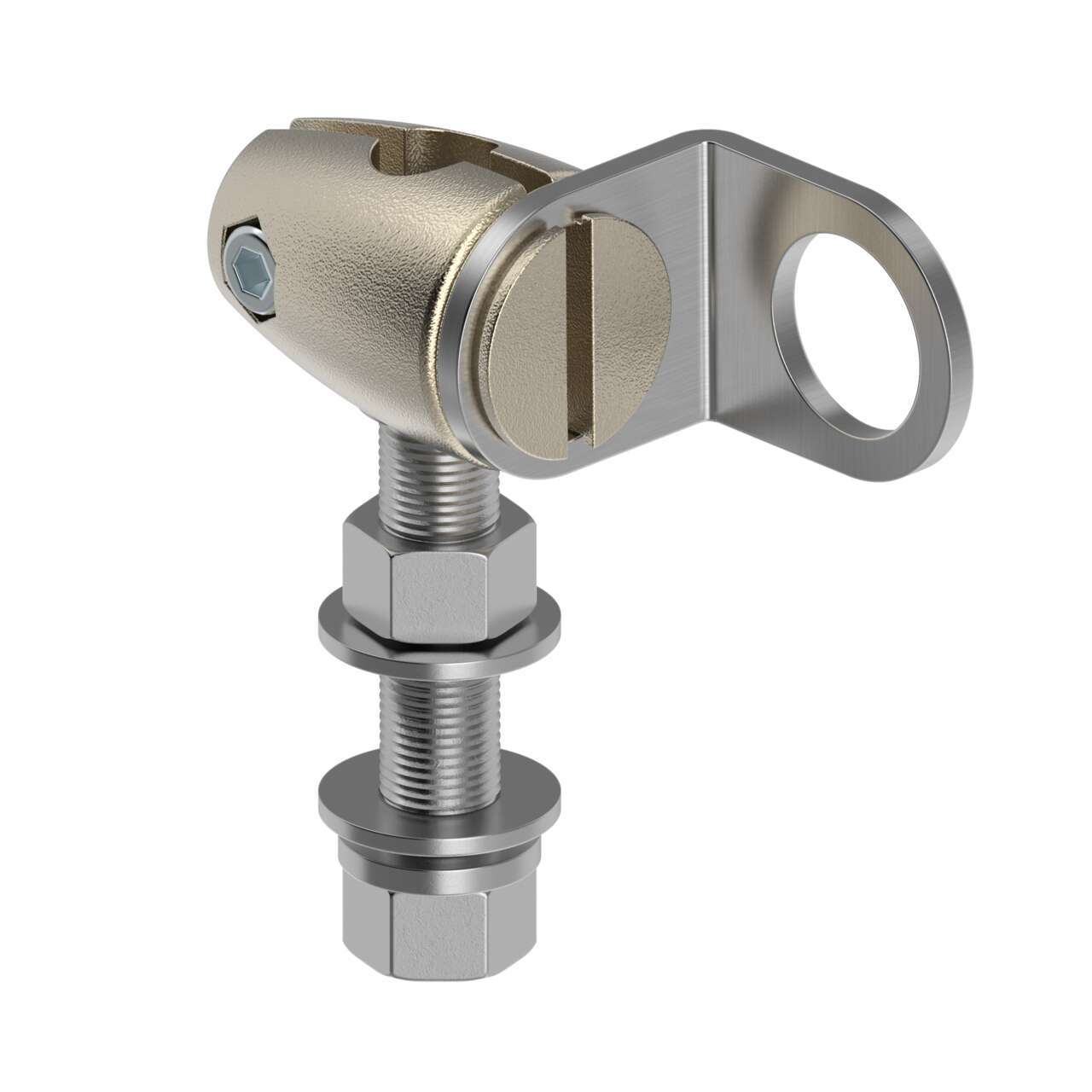 Image SMB18FA - Bracket: Kit for 12 mm (1/2 in); Rod Bracket Systems for most 18 mm Barrel Mount Sensors;
