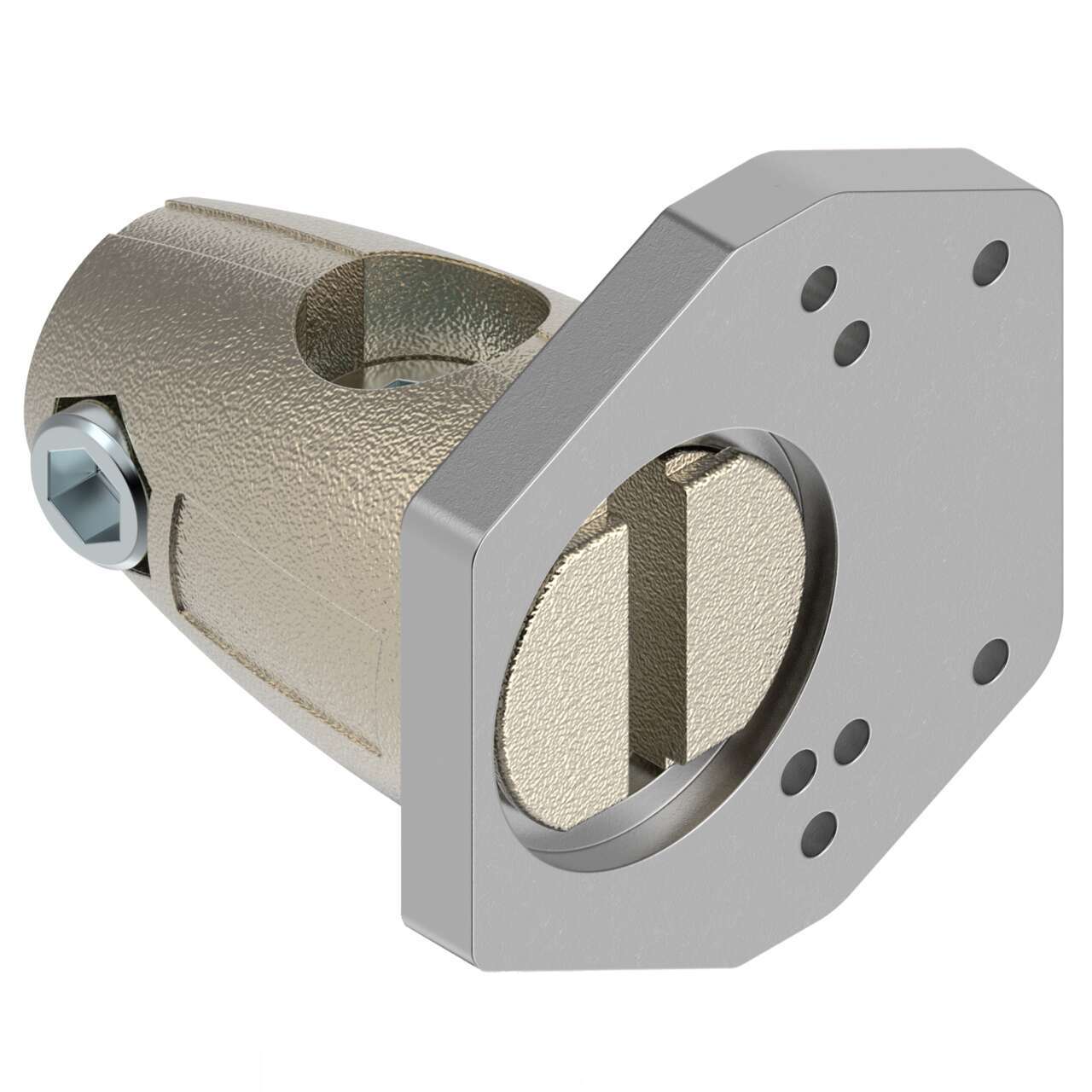 Image SMBQ4XFAM12 - Bracket: Kit for 12 mm (1/2 in) Rod Bracket Systems; for: Q4X, QS18, QS30; No Socket Head Cap Screw (SHCS) included