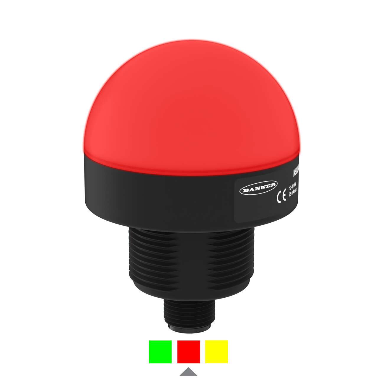 Lámpara Indicadora de 3 Colores BANNER K50GRYPQ para Industria