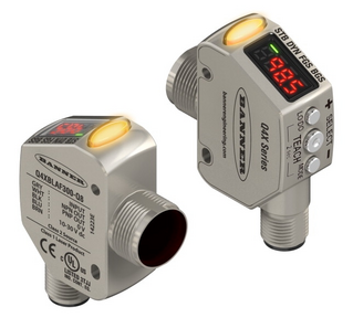 Banner Engineering Q4X Laser Distance Sensor with New Dual Mode Solves Clear Object Detection and Error-Proofing Applications