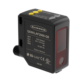 Q5X Series High Power, Mid-Range Laser Sensor