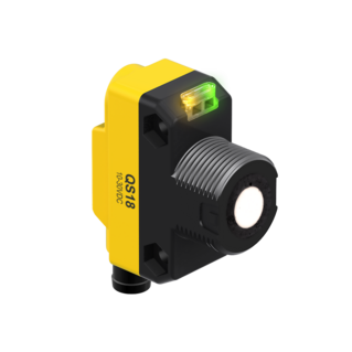 Capteur à ultrasons compacts, haute vitesse, de la série QS18U