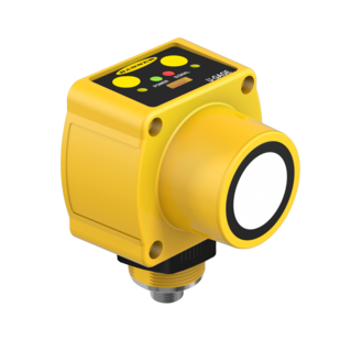 Capteur à ultrasons QT50U d'une portée de 8 m, résistant aux produits chimiques