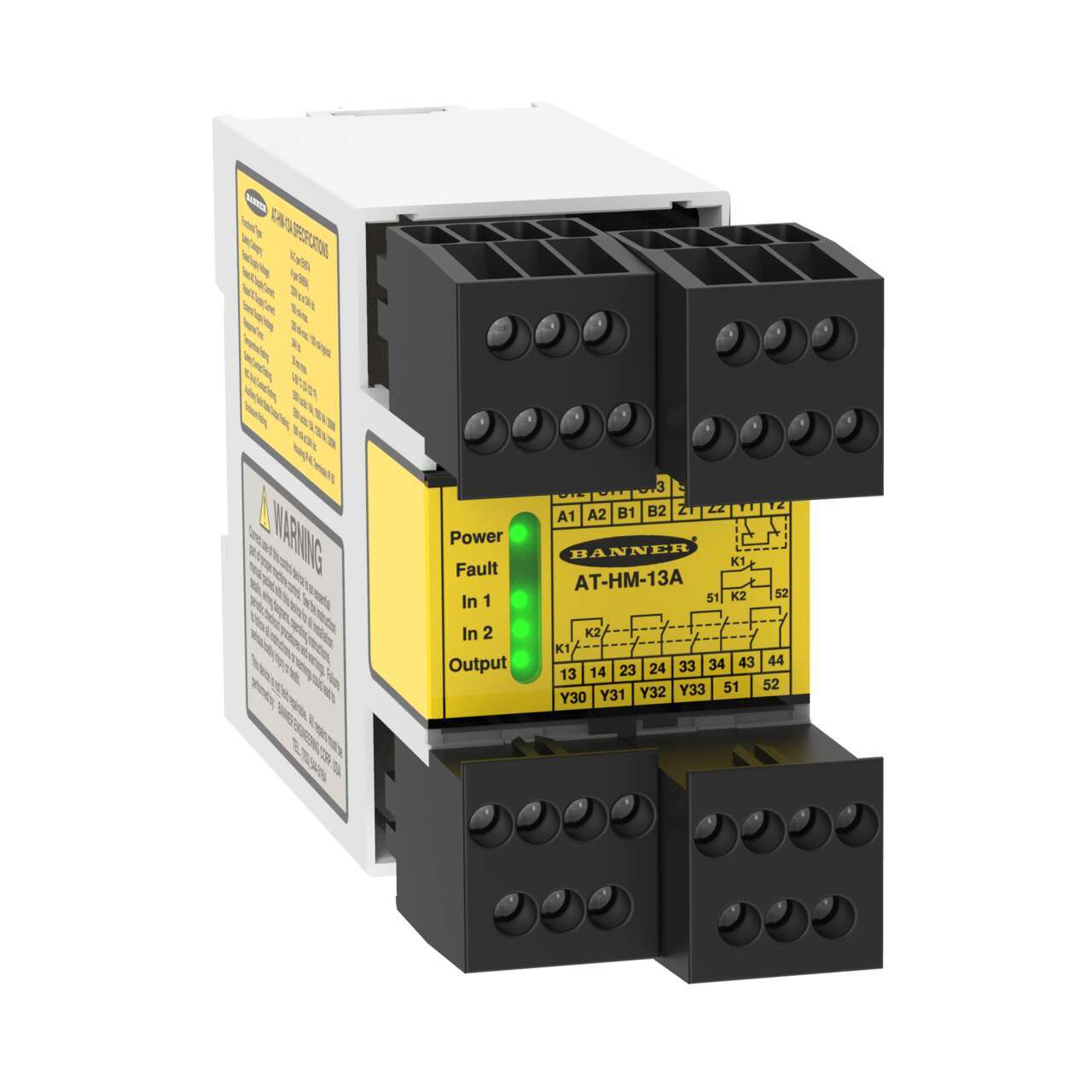 ATHM13A AT Series DuoTouch Two Hand Control Safety Relays