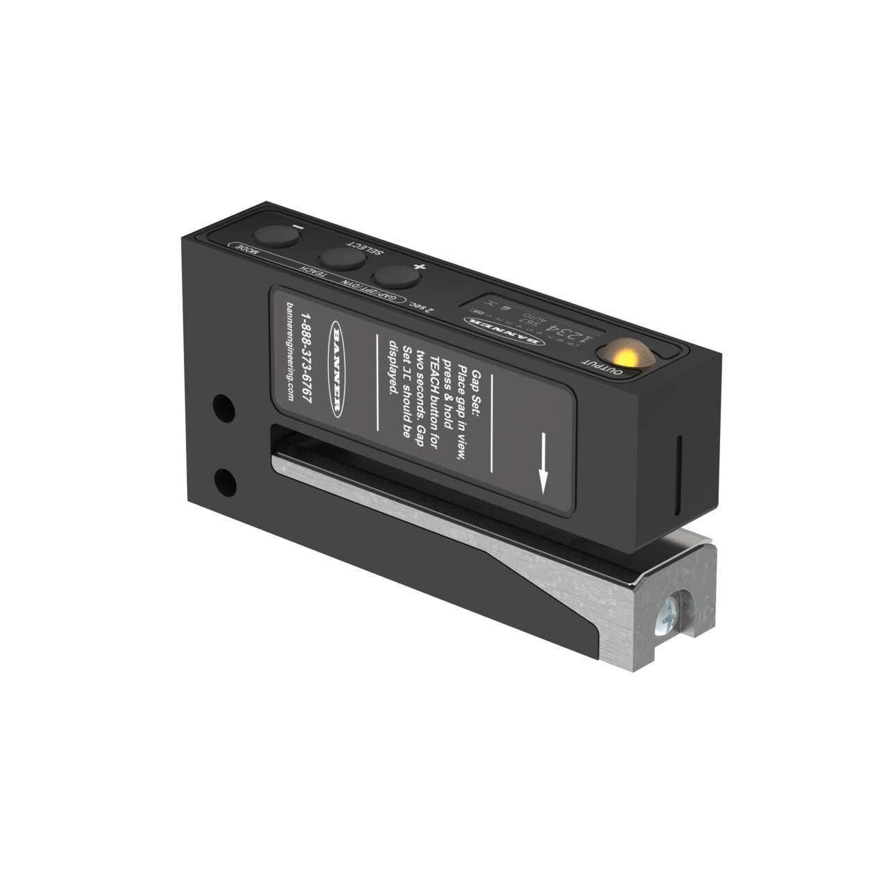 SLU4-BM-Q7 | SLU4 Series Ultrasonic Label Sensor
