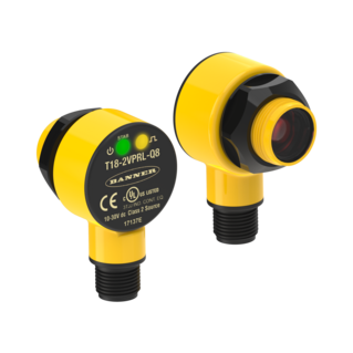Next Generation T18-2 Series Washdown Sensors