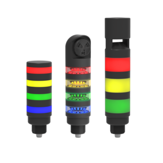 TL50 Proシリーズ 50 mm IO-Link制御マルチカラーRGBタワーライト
