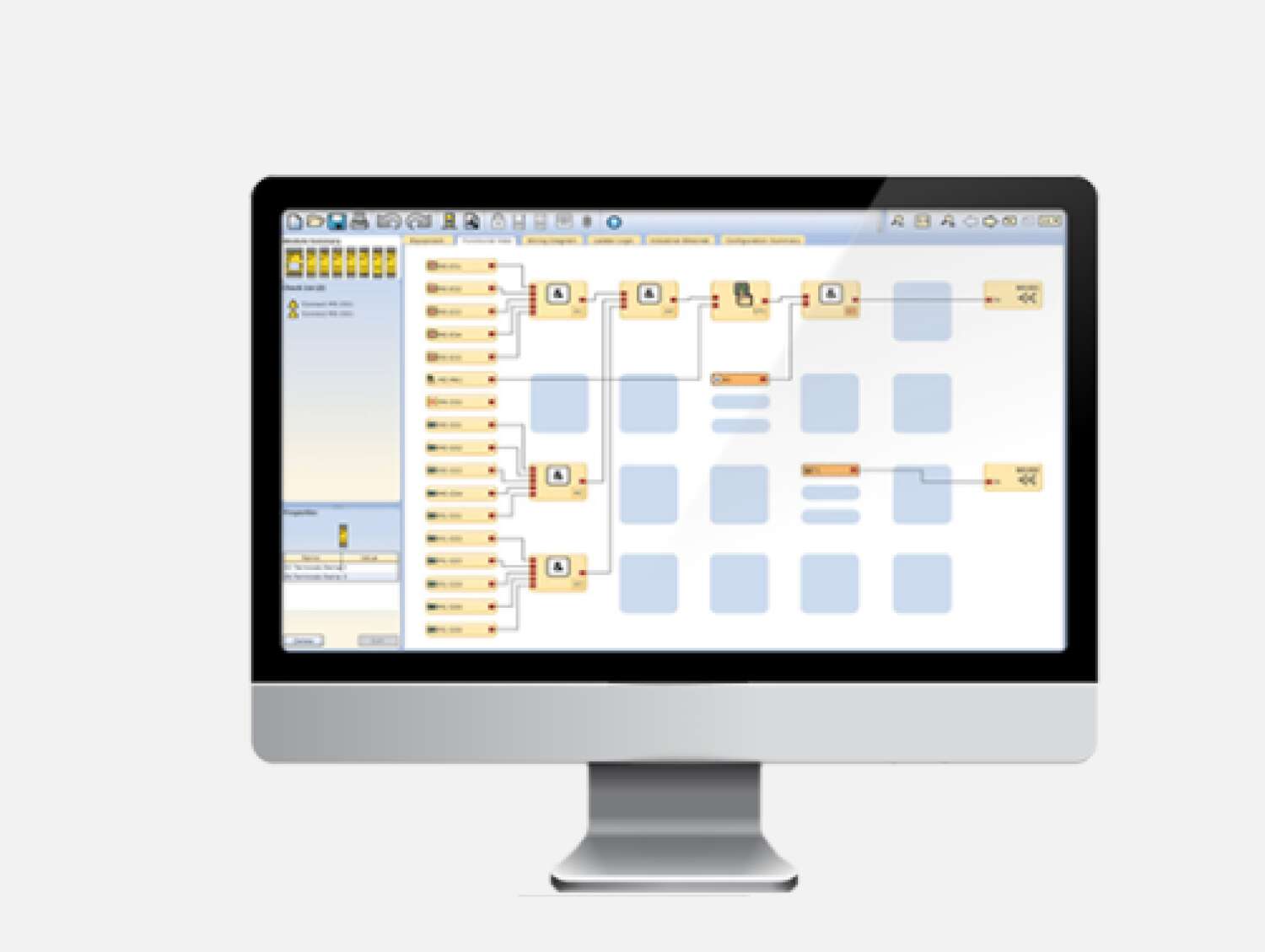 Safety controller software interface