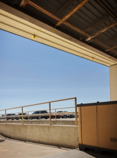 Delivery Vehicle Detection with Indication in Warehouse
