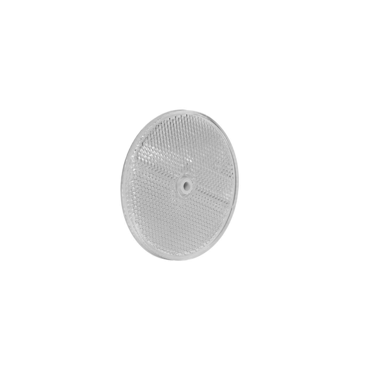 Image BRT-3 - Retroreflective Target: Circular - diameter 81 mm; Reflectivity Factor: 1.0; Max. Temp.= 65 degrees C; Plastic - one hole for mounting