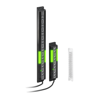 Sistema monoblocco multiraggio Pick-to-Light, per la verifica della presenza di componenti: Serie PVD