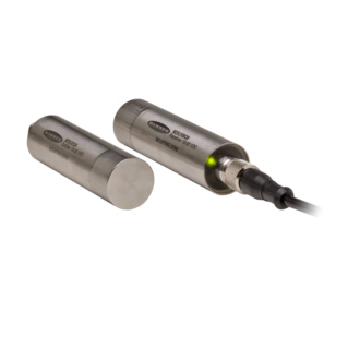 Détecteur à ultrasons en acier inoxydable certifié IP69K de la série M25U