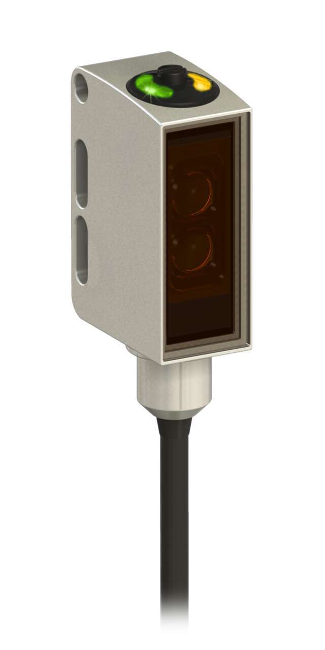 Sensor Fotoeléctrico Retroreflectivo BANNER QM26 Washdown Coaxial