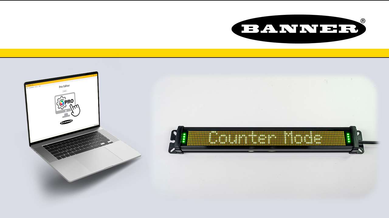 SD50 Status Display Counter Mode