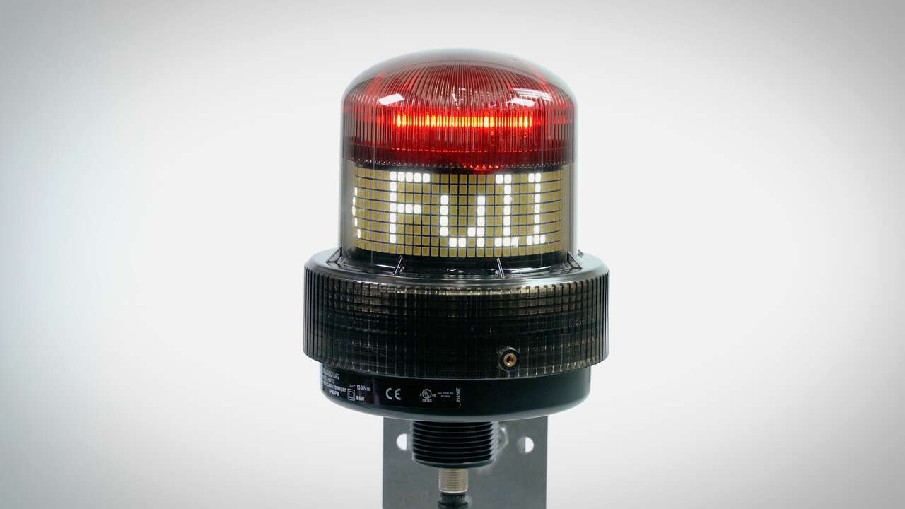 K100 Programmable Display Beacon Discrete Control