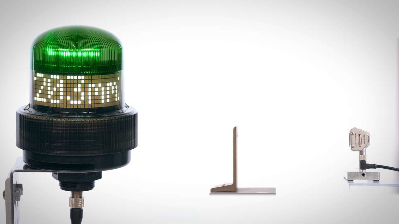 K100 Programmable Display Beacon Measure Mode