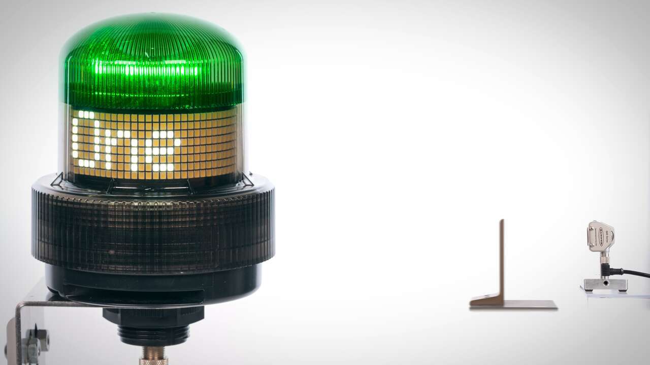 K100 Programmable Display Beacon Pulse Control Mode