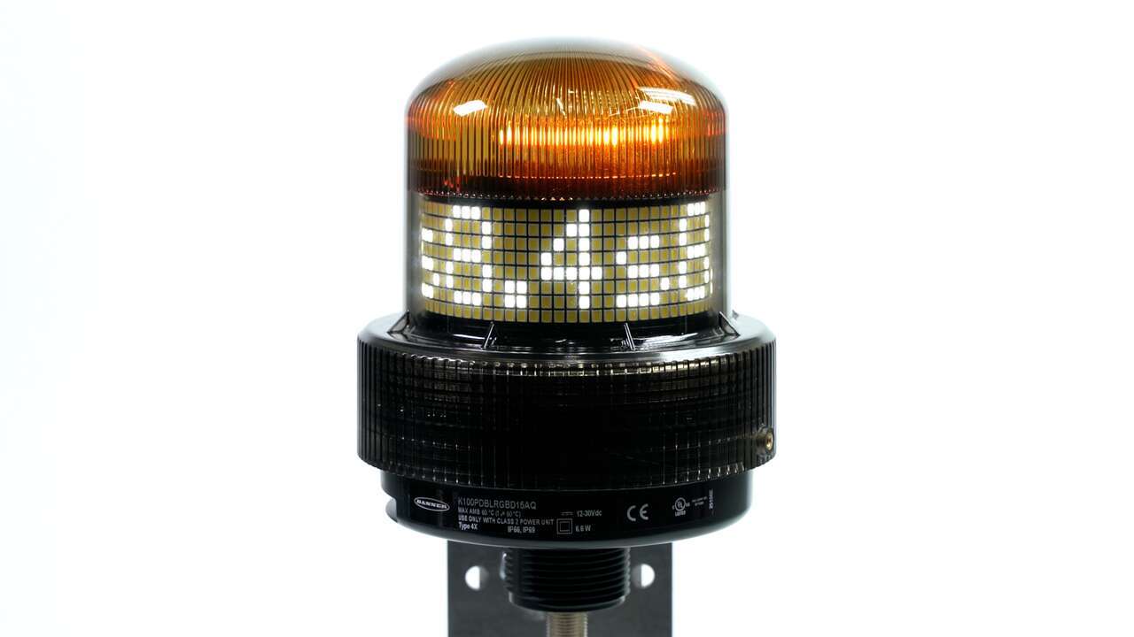 K100 Programmable Display Beacon Timer Mode