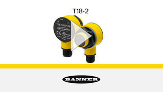 Next Generation T18-2 Series Washdown Sensors