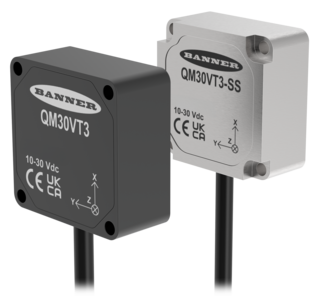 QM30VT3 High-Performance 3-Axis Vibration and Temperature Sensor with IO-Link 