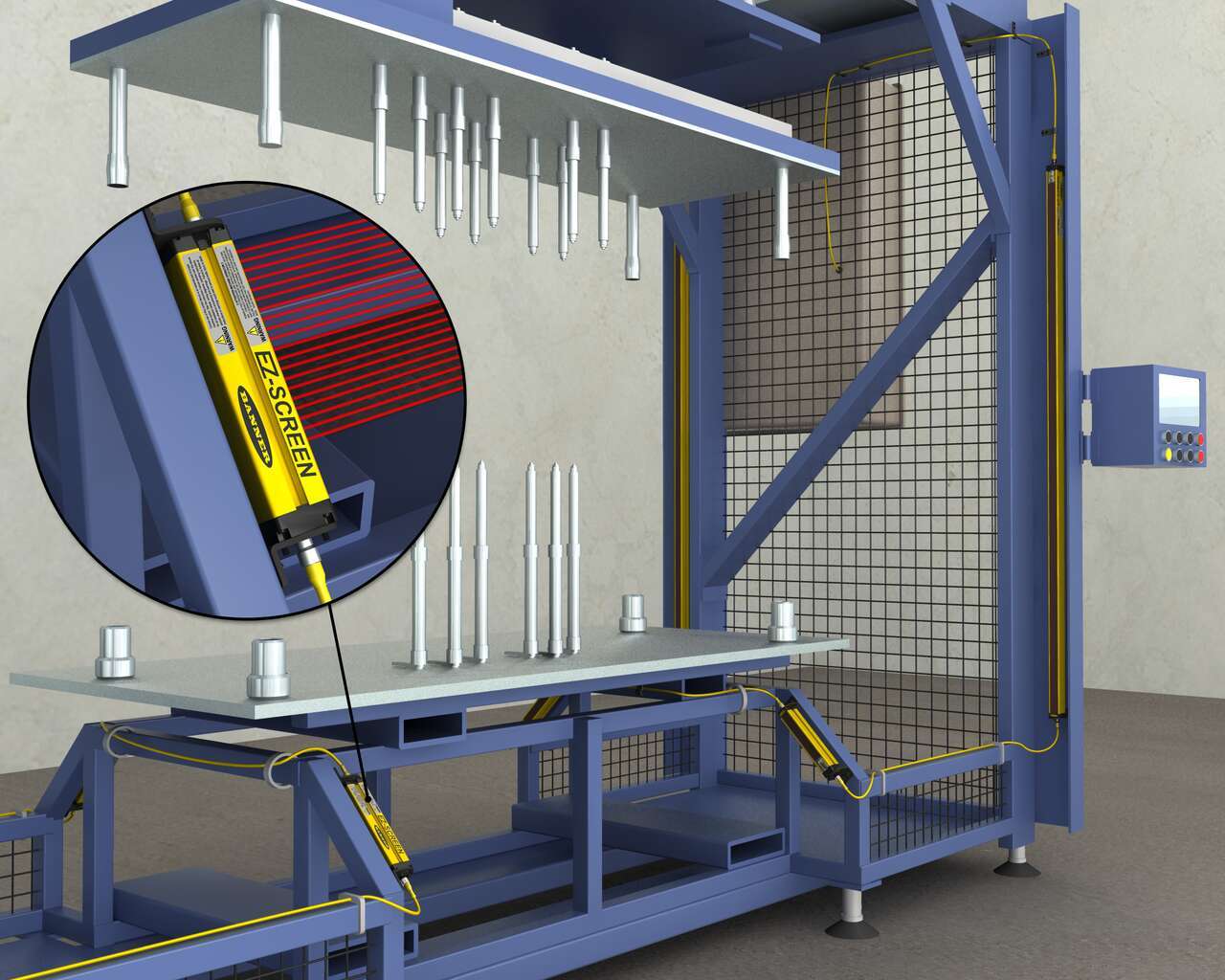 Heat Stake Machine Safeguarding Heat Stake Machine Safeguarding