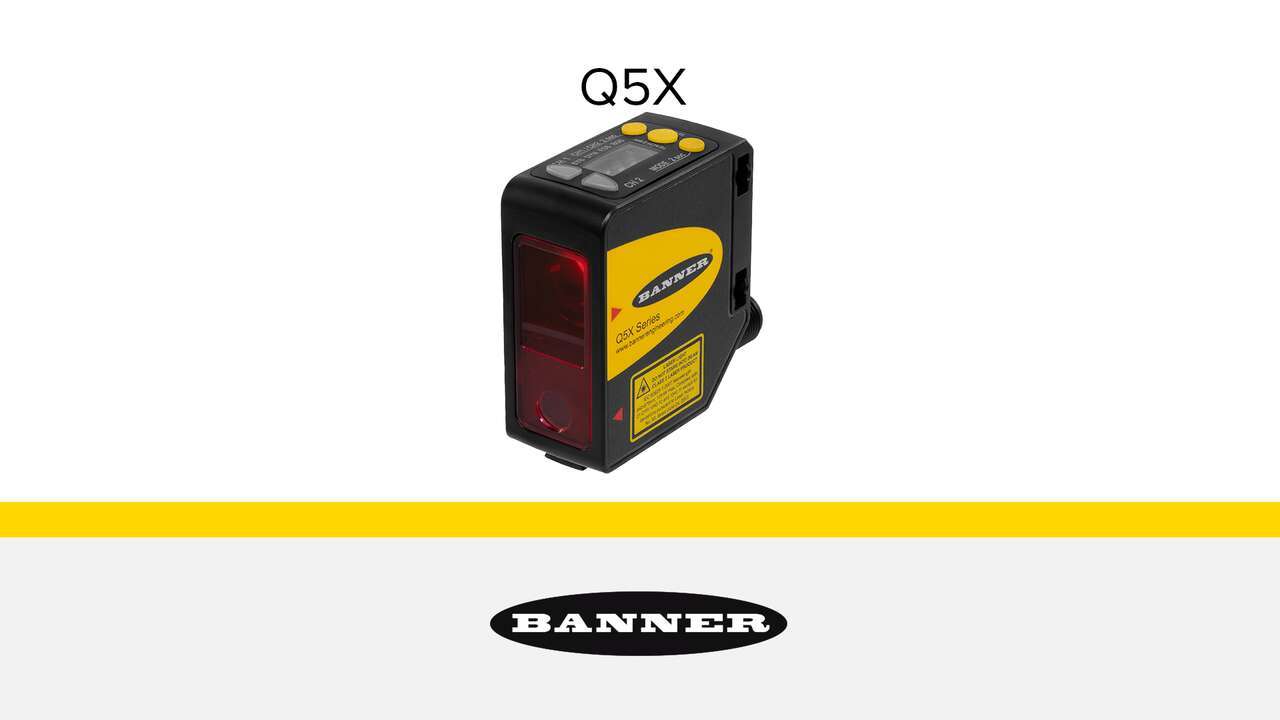 Q5x High Power Mid Range Laser Sensor Video
