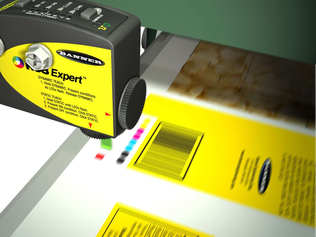 Benek Algilama Rgb Teknolojisine Sahip Isaret Benegi Algilama Sensorleri